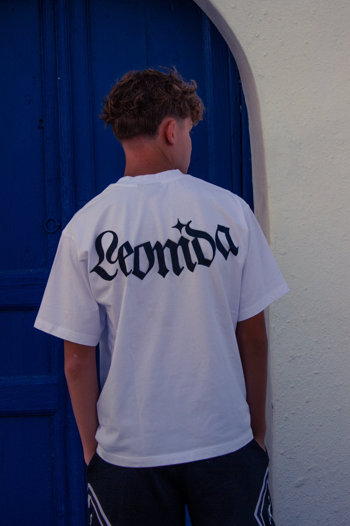 "The 300s" tee bianca