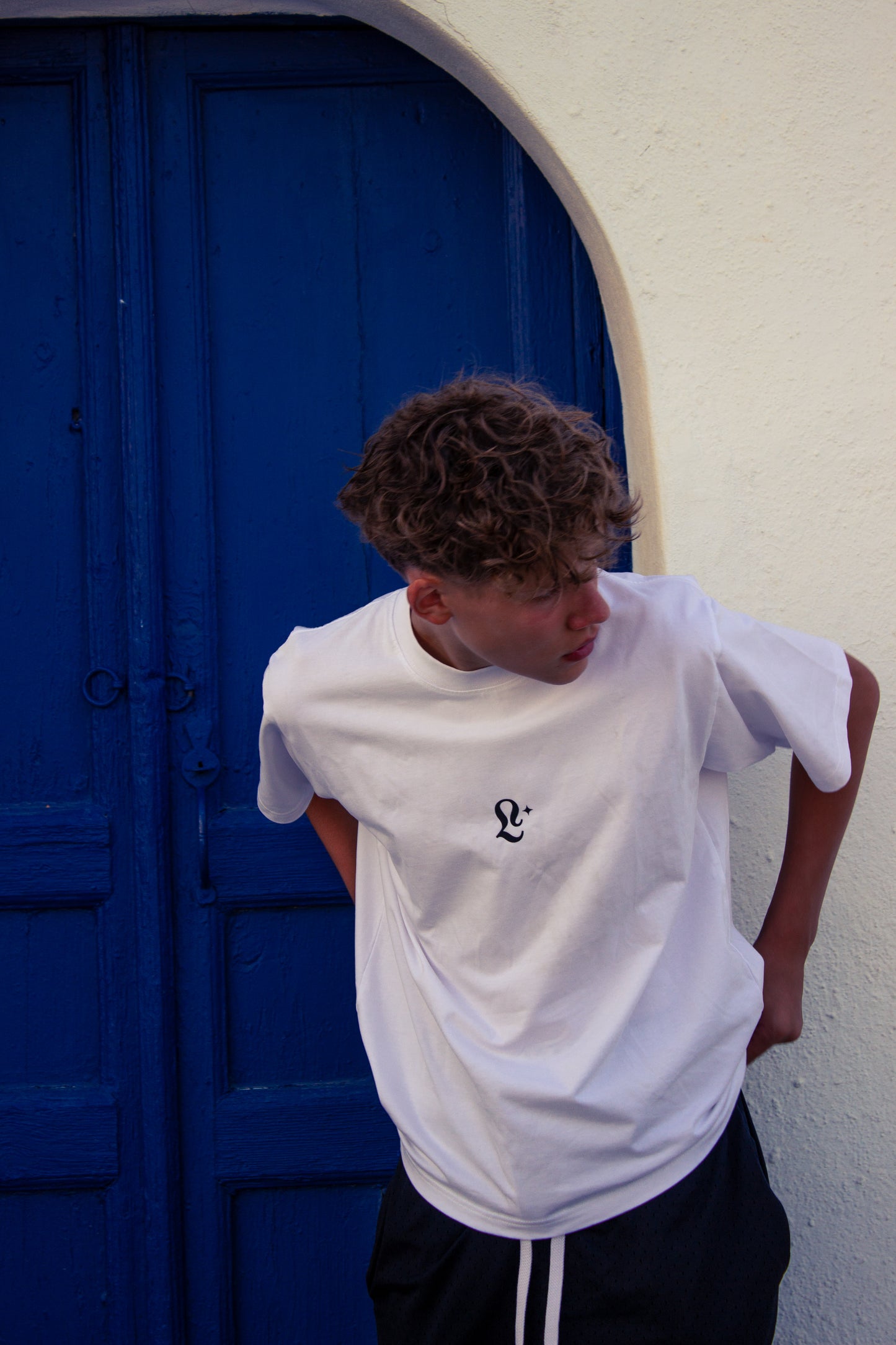 "The 300s" tee bianca